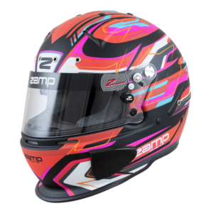 Zamp RZ-70E Switch SNELL SA2020/FIA8859-2015 Helmet Z20 Series Shield  Matte Red/Blk/ Graphic Large