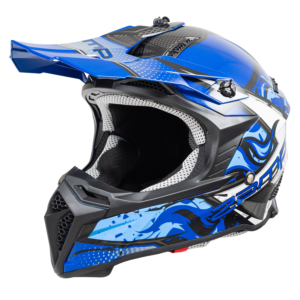 Zamp FX-4 ECE / DOT Helmet Blue Graphic XX-Large