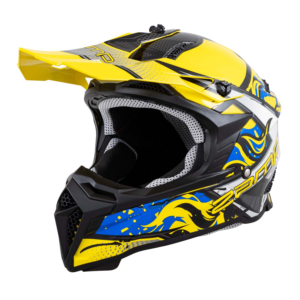 Zamp FX-4 ECE / DOT Helmet Yellow Graphic Large