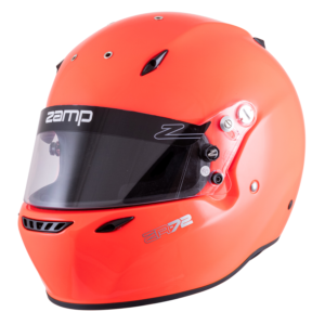 Zamp ZR-72 Made in Italy Snell SA2020/FIA8859-2015 Helmet Gloss Fluo Orange Large Z-24 Anti-Fog Clear Shield