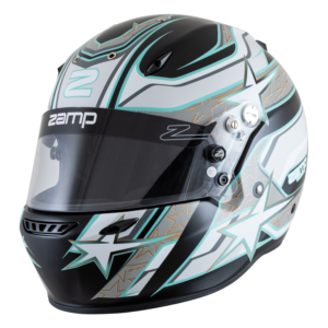 Zamp ZR-72 Made in Italy Snell SA2020/FIA8859-2015 Helmet Blk/Gry/Lt Gry 3X-Large Z-24 Anti-Fog Clear Shield