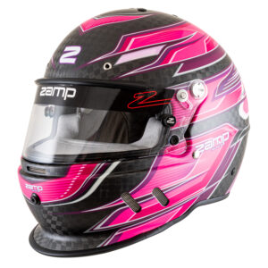 Zamp RZ-67D SNELL SA2025 Carbon Flo Pink/Pur 2X-Large Z-20 Anti-Fog Clear Shield Color Match Series 28 Interior