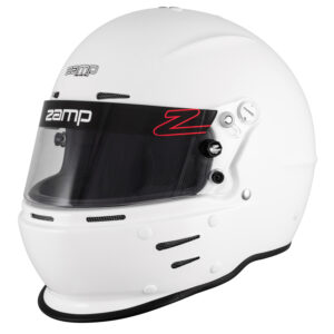 Zamp RZ-63S SNELL SA2025 Gloss White 2X-Large Z-20 Clear Shield Series 31 Cheek Pads Series 28 Crown Liner