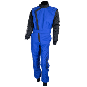 Zamp ZK-40 Kart Race Suit Blue/Black Large