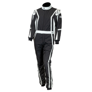 Zamp ZR-52F FIA8856-2018/SFI 3.2A/5 Black Lightweight Three Layer Race Suit Large