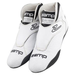 Zamp ZR-60 SFI 3.3/5 Race Shoe White Size 9