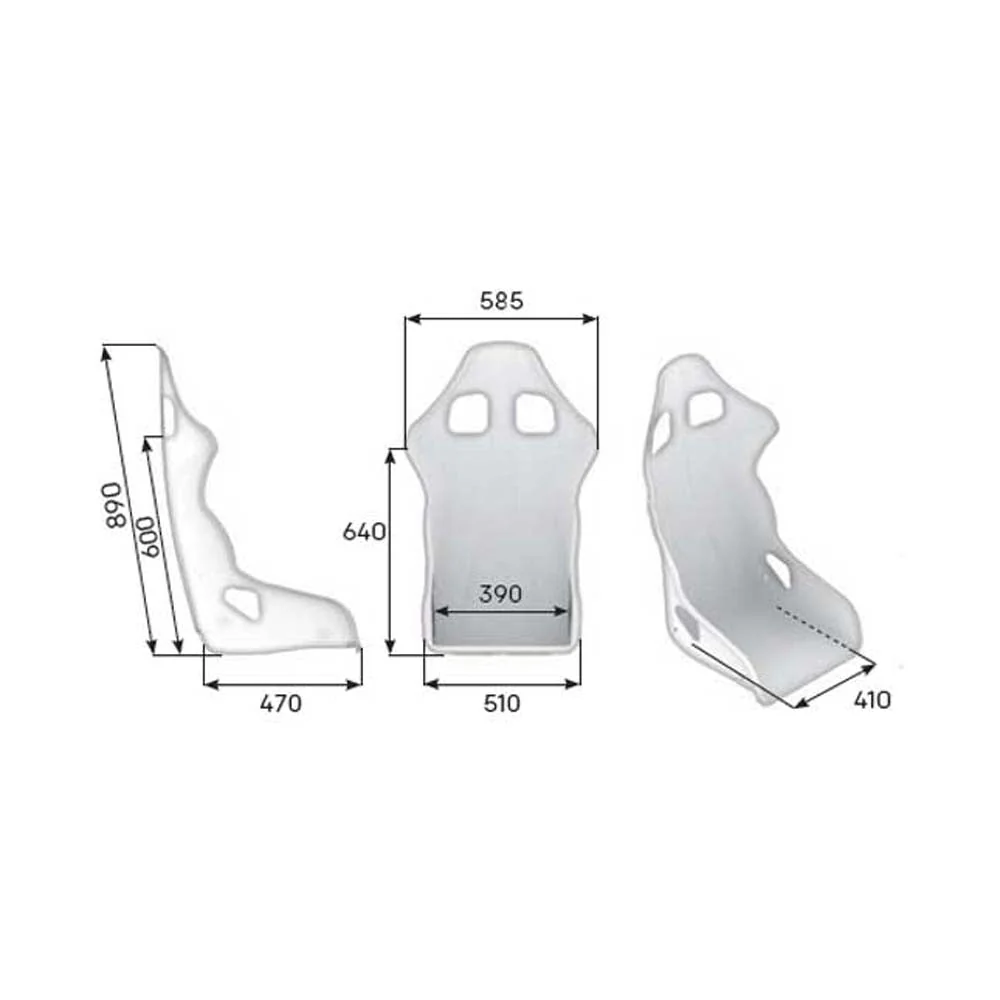 omp racing inc bucket and bench seats ha0 0741 b01 071 trs seat black