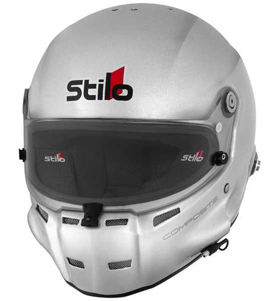stilo sa2020 st5 f composite racing helmet size 59 w/ mic and speakers installed