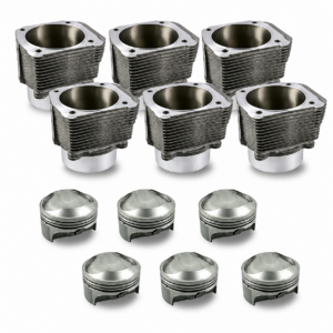 mahle motorsport ps102 024 piston/cylinder kit set – porsche 964 / 993 stroker 3.6l to 3.9l
