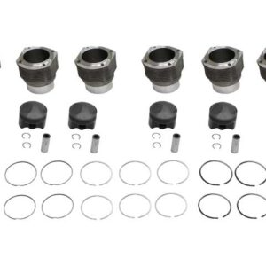 mahle motorsport ps84 001 piston/cylinder kit set – porsche air cooled applications
