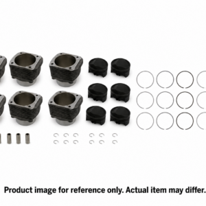 mahle motorsport ps102 017 piston/cylinder kit set – porsche 964 na 3.6l to 3.8l (also fits 993) (1989 1998)