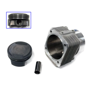 mahle motorsport ps102 020 piston/cylinder kit set – porsche 964 turbo and 993 carrera to turbo conversion 3.6l to 3.8l