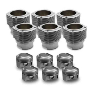 mahle motorsport ps89 002n piston/cylinder kit set – porsche 911s 2.5l short stroke